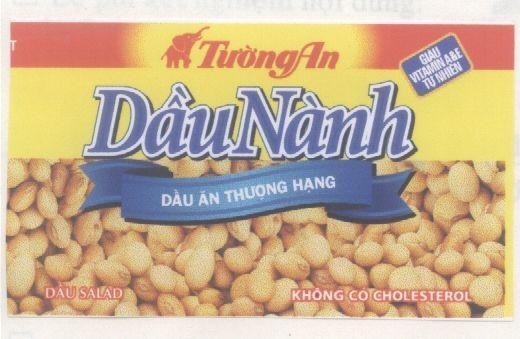 Mẫu nhãn hiệu Tường An Dầu Nành