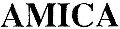 Mẫu nhãn hiệu AMICA