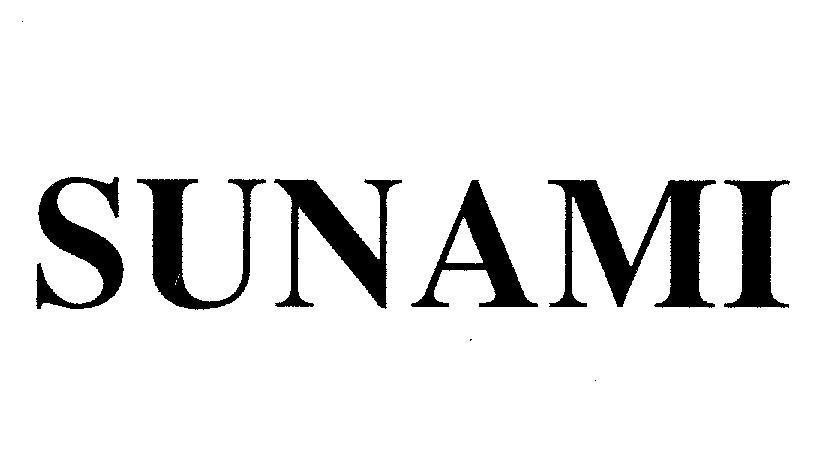 Mẫu nhãn hiệu SUNAMI