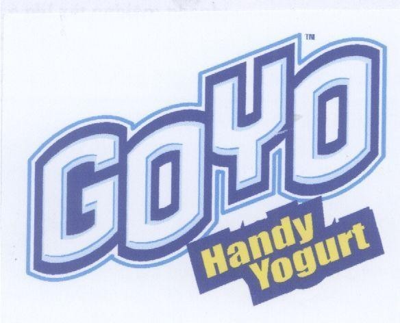 Mẫu nhãn hiệu GOYO HANDY YOGURT