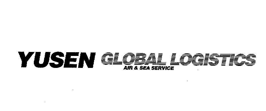 Mẫu nhãn hiệu YUSEN GLOBAL LOGISTICS AIR SEA SERVICE