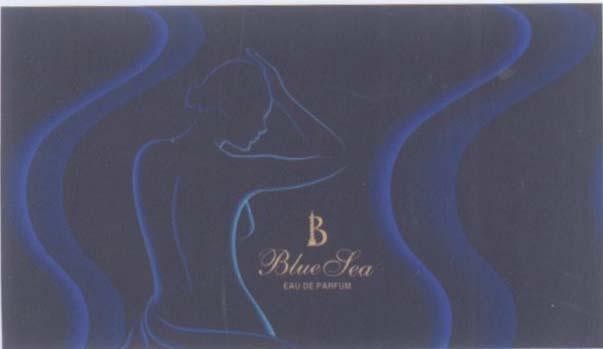 Mẫu nhãn hiệu B BLUE SEA EAU DE PARFUM