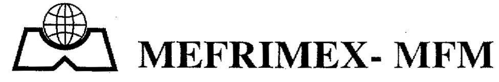 Mẫu nhãn hiệu MEFRIMEX MFM