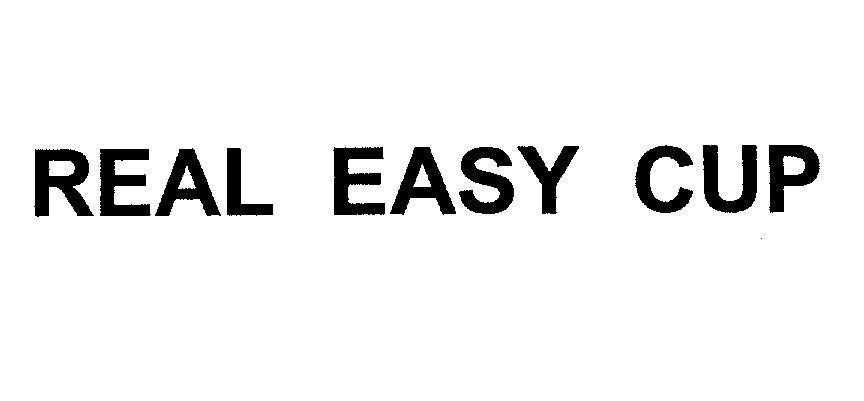 Mẫu nhãn hiệu REAL EASY CUP