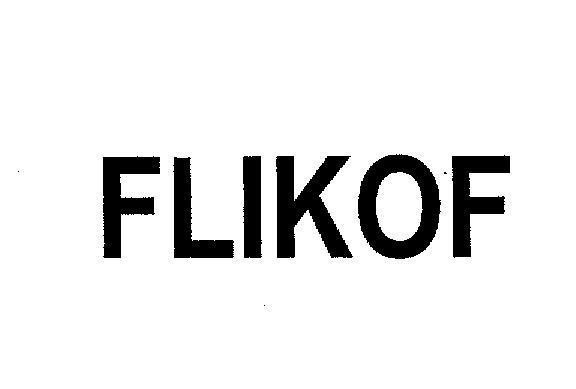 Mẫu nhãn hiệu FLIKOF