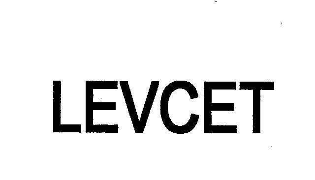Mẫu nhãn hiệu LEVCET