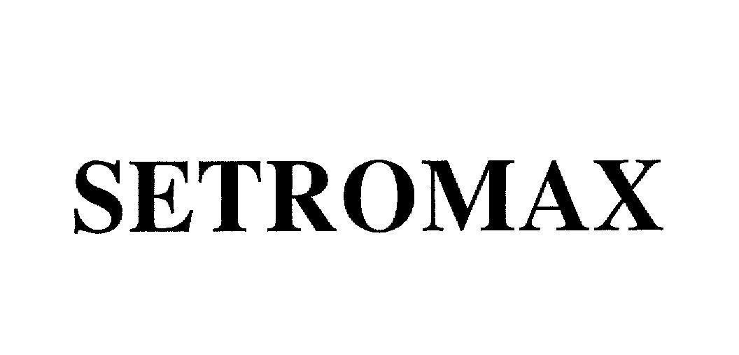 Mẫu nhãn hiệu SETROMAX
