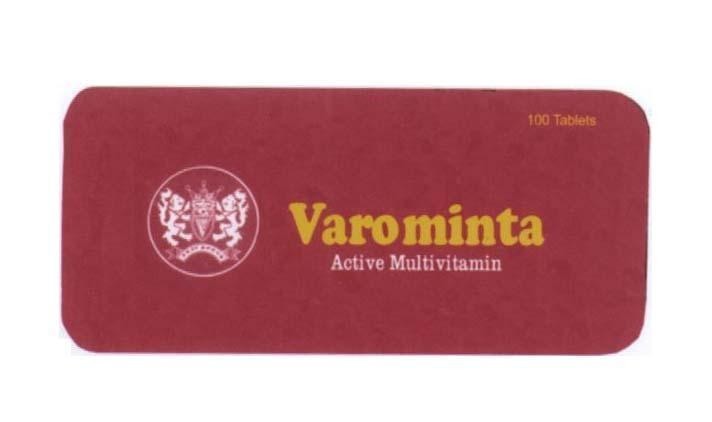 Mẫu nhãn hiệu VAROMINTA ACTIVE MULTIVITAMIN
