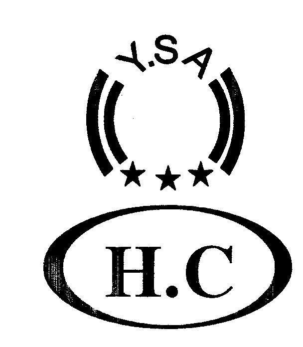 Mẫu nhãn hiệu Y SA H C