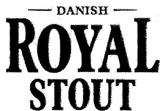 Mẫu nhãn hiệu DANISH ROYAL STOUT