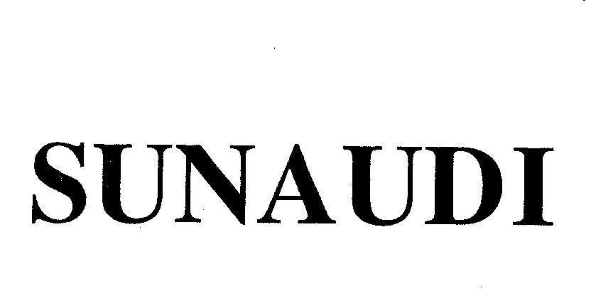 Mẫu nhãn hiệu SUNAUDI