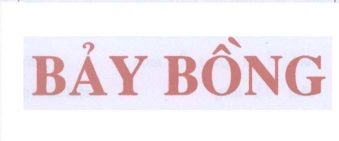 Mẫu nhãn hiệu Bảy Bồng