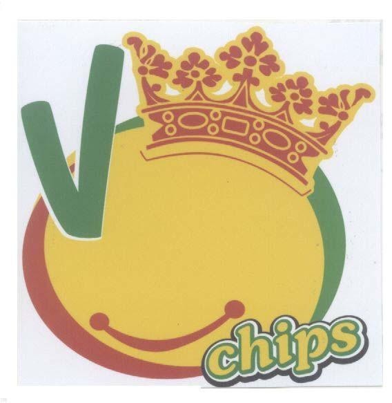 Mẫu nhãn hiệu V CHIPS