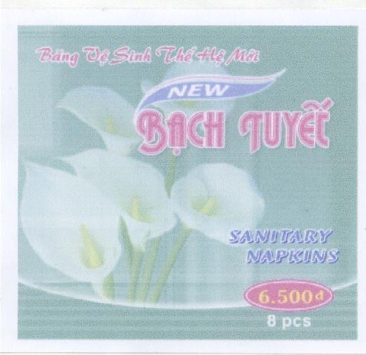 Mẫu nhãn hiệu Bạch Tuyết Băng Vệ Sinh Thế Hệ Mới New