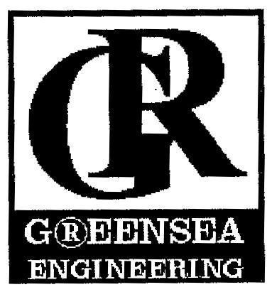 Mẫu nhãn hiệu GR GREENSEA ENGINEERING