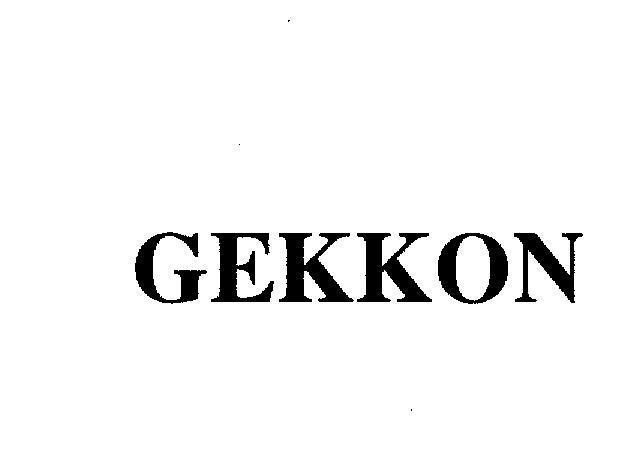 Mẫu nhãn hiệu GEKKON