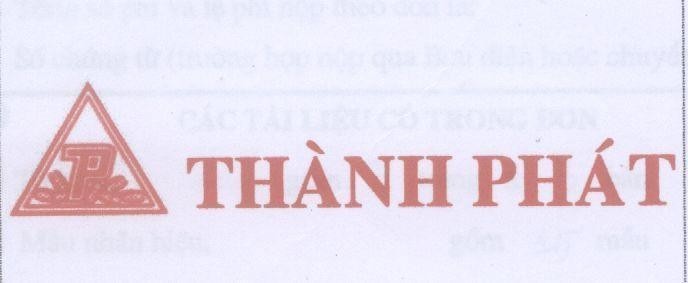 Mẫu nhãn hiệu TP THANH PHAT