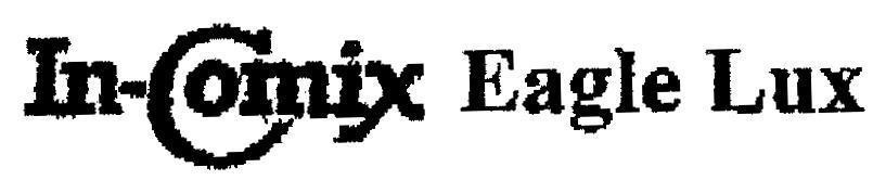 Mẫu nhãn hiệu IN COMIX EAGLE LUX