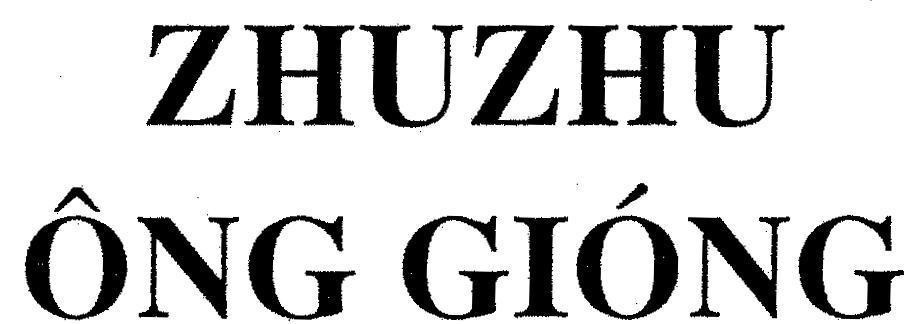 Mẫu nhãn hiệu ZHUZHU Ông Gióng