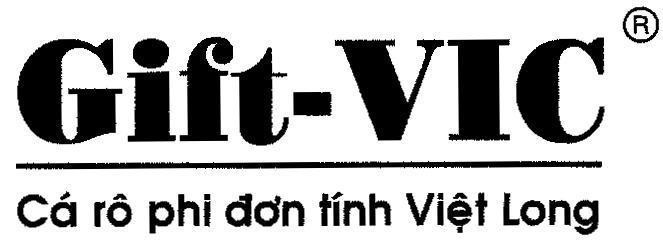 Mẫu nhãn hiệu GIFT VIC Việt Long Cá rô phi đơn tính