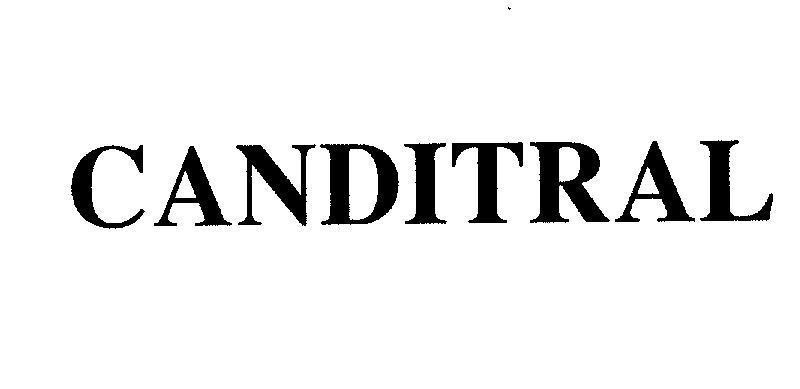 Mẫu nhãn hiệu CANDITRAL
