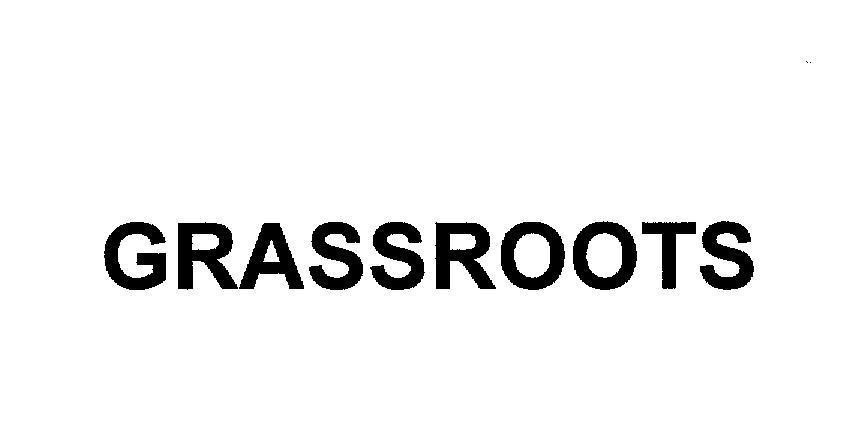 Mẫu nhãn hiệu GRASSROOTS