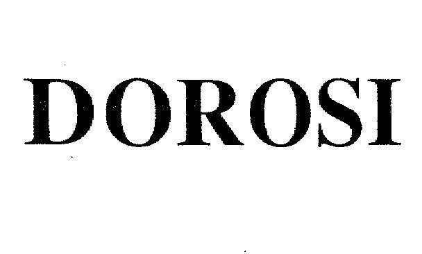 Mẫu nhãn hiệu DOROSI