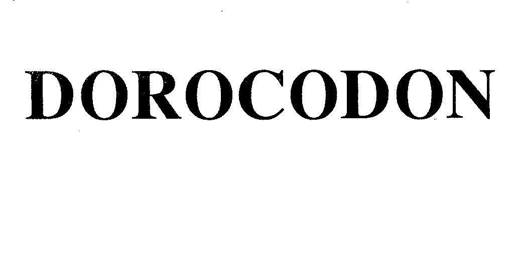 Mẫu nhãn hiệu DOROCODON