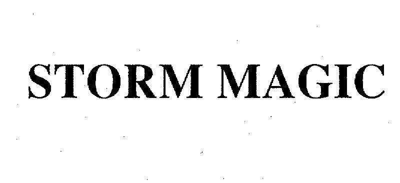 Mẫu nhãn hiệu STORM MAGIC