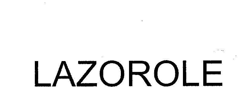 Mẫu nhãn hiệu LAZOROLE