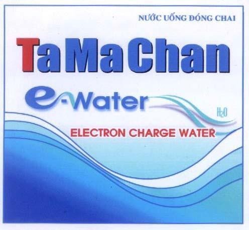 Mẫu nhãn hiệu TAMACHAN E-WATER NUOC UONG DONG CHAI