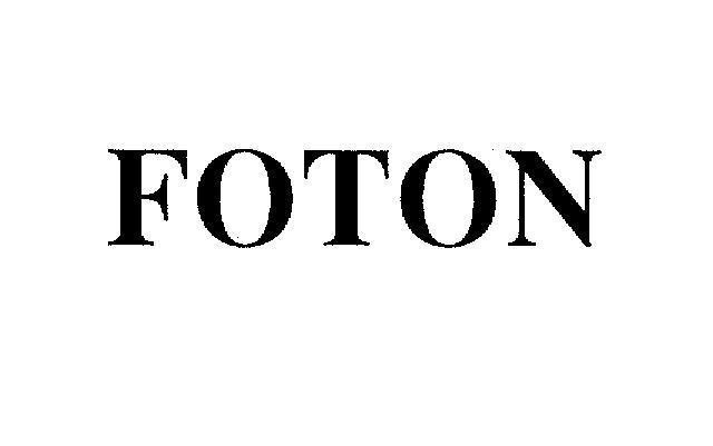 Mẫu nhãn hiệu FOTON