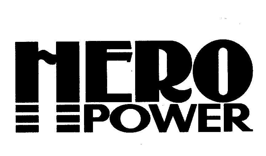 Mẫu nhãn hiệu HERO POWER