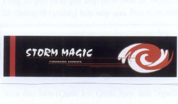 Mẫu nhãn hiệu STORM MAGIC COOKING HOODS