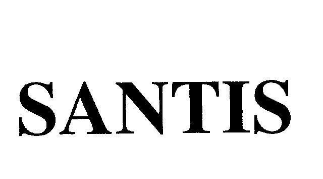 Mẫu nhãn hiệu SANTIS