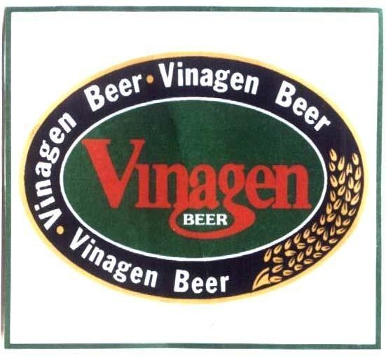 Mẫu nhãn hiệu VINAGEN BEER