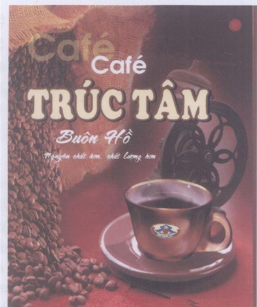 Mẫu nhãn hiệu CAFE TRUC TAM BUON HO