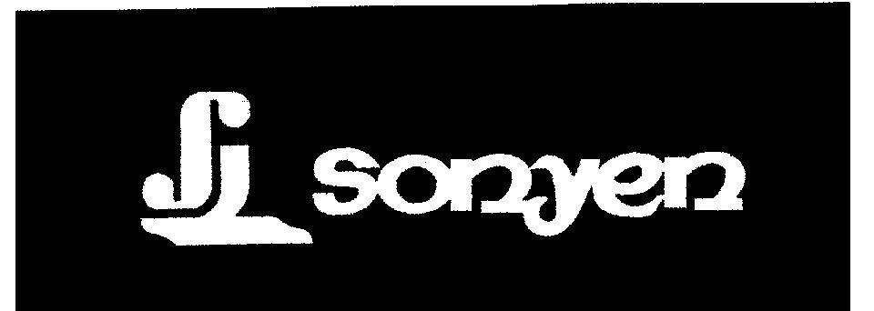 Mẫu nhãn hiệu SY SONYEN