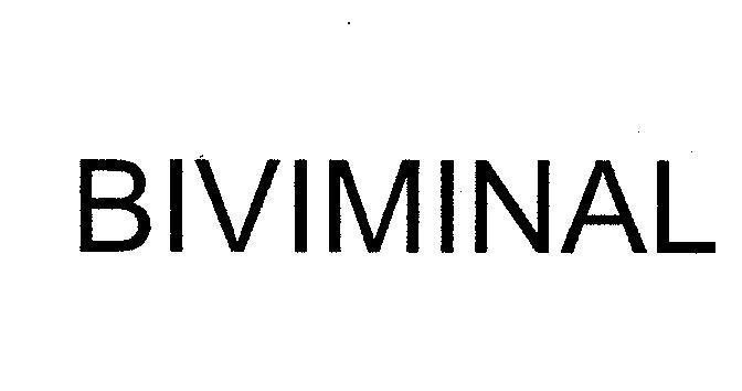 Mẫu nhãn hiệu BIVIMINAL