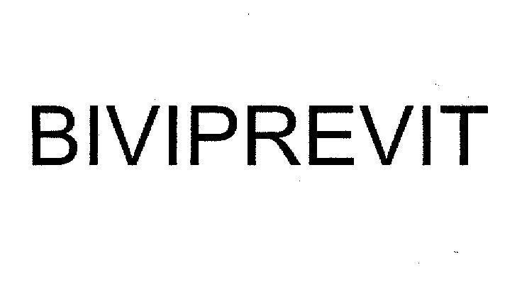 Mẫu nhãn hiệu BIVIPREVIT