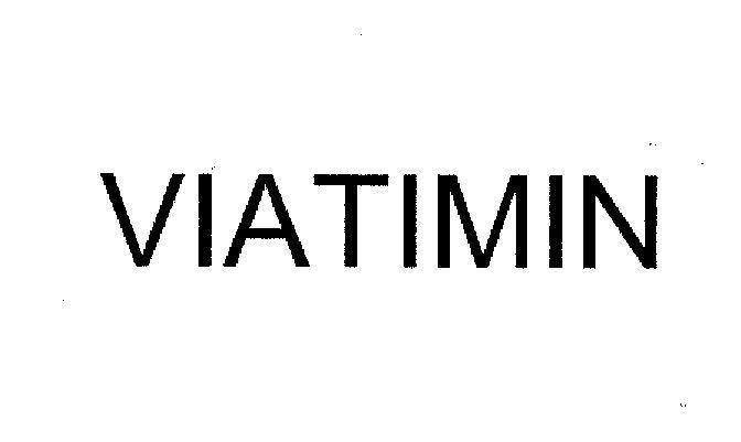 Mẫu nhãn hiệu VIATIMIN