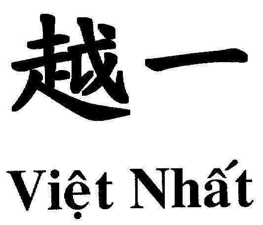 Mẫu nhãn hiệu VIệT NHấT YEU YI