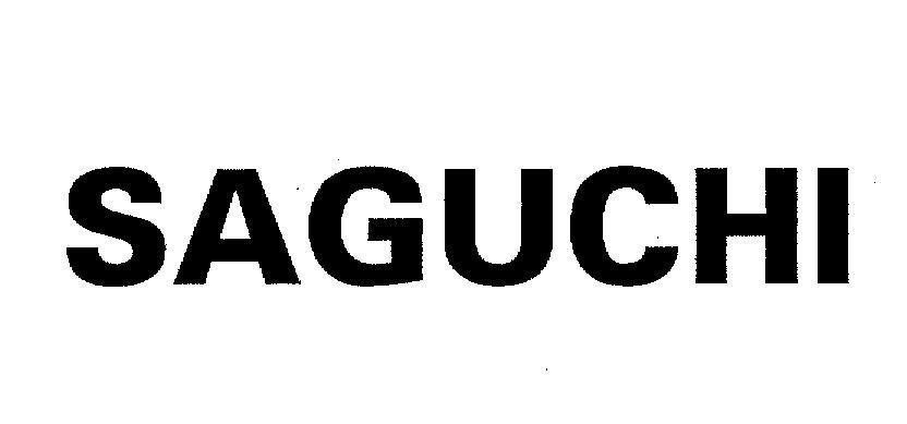Mẫu nhãn hiệu SAGUCHI