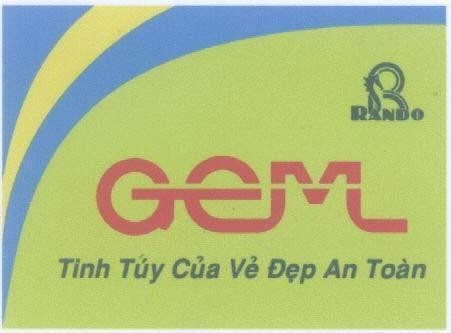 Mẫu nhãn hiệu RANDO GEM Tinh túy của vẻ đẹp an toàn
