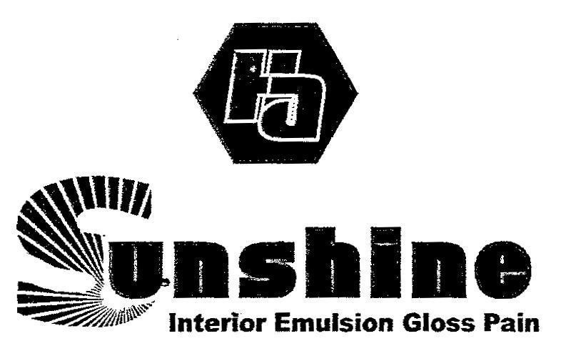 Mẫu nhãn hiệu FA SUNSHINE INTERIOR EMULSION GLOSS PAIN