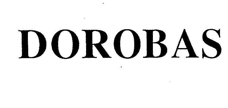 Mẫu nhãn hiệu DOROBAS
