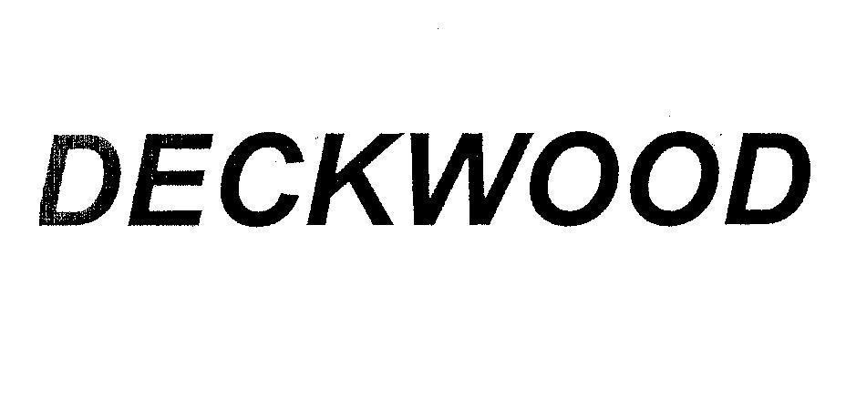 Mẫu nhãn hiệu DECKWOOD