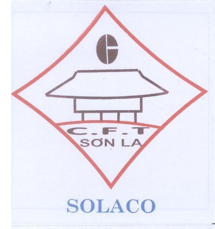 Mẫu nhãn hiệu C C F T SƠN LA SOLACO