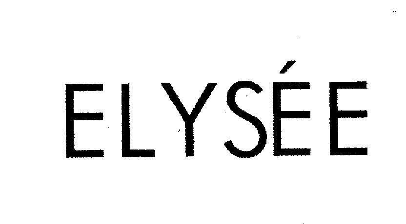 Mẫu nhãn hiệu ELYSEE