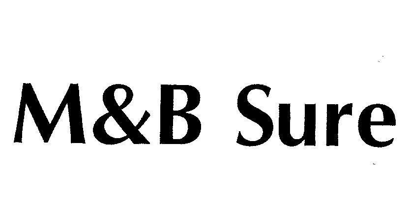 Mẫu nhãn hiệu M B SURE